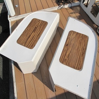 FRP製合板 ジャンク 2本セット