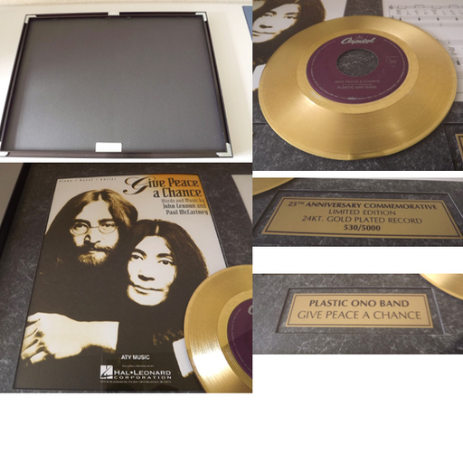 ジョンレノン ゴールドレコード 25周年 限定盤 JohnLennon www.icag.org.gy