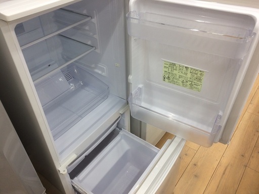 安心の6ヶ月動作保証付！ SHARP（シャープ）の2ドア冷蔵庫です！