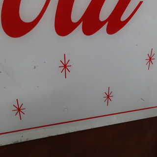 CocaCola/コカコーラ ヴィンテージ アクリルパネル 82.5×58.8