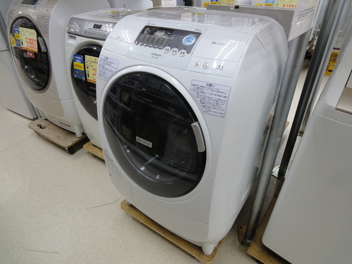 HITACHI/日立 ドラム式洗濯乾燥機 洗濯9kg/乾燥6kg 2013年製 BD-V1500L