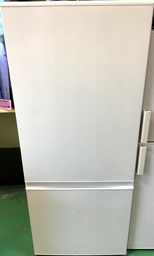 【送料無料・設置無料サービス有り】冷蔵庫 AQUA AQR-18D(W) 中古