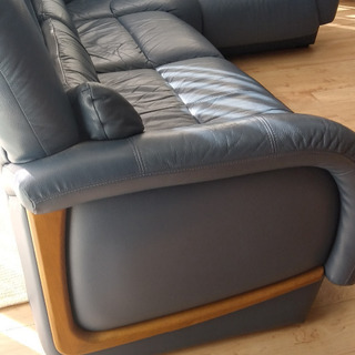 値下げしました★本革　ソファー