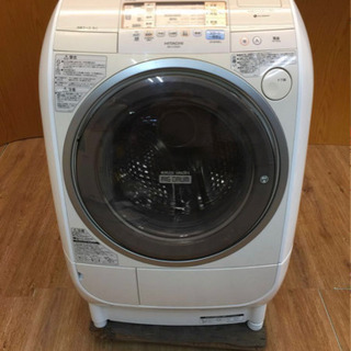 HITACHI ビッグドラム洗濯乾燥機（9kg／6kg）風アイロン・センサー 