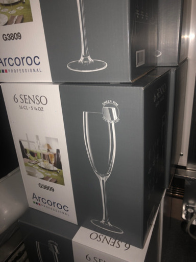 Arcoroc 6SENSO シャンパングラス