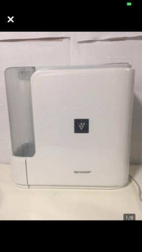 3【SHARP】シャープ 加熱気化式加湿器 HV-G50-W 2017年製 Plasmacluster プラズマクラスター ION