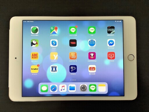 美品！ipad mini 4 Wifi+Cellular 16GB ゴールド Apple Store購入 ...