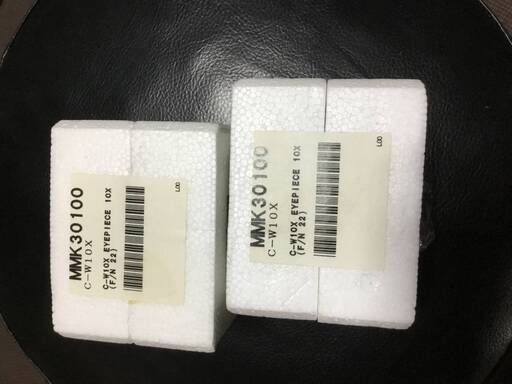 Nikon接眼レンズMMK30100 C-W 10X【２個セット】箱潰れ