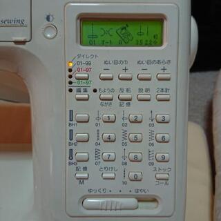 ジャノメの電子ミシン