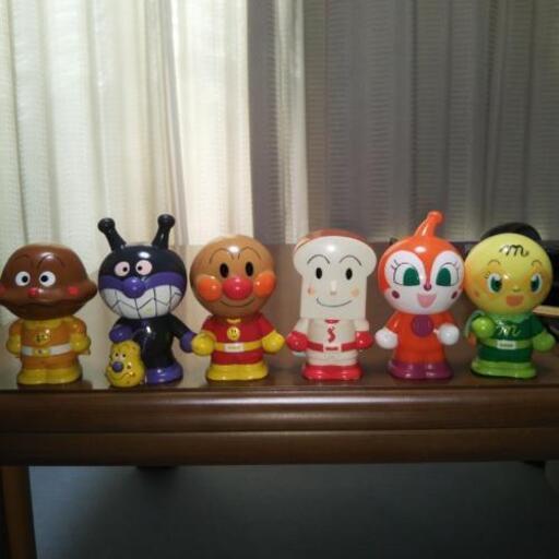 アンパンマン人形 6体 ひつじ 京終のおもちゃ 人形 の中古あげます 譲ります ジモティーで不用品の処分