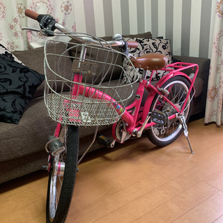 子供用自転車 20インチ 女の子 オートライト 10月6日引き渡し可能！