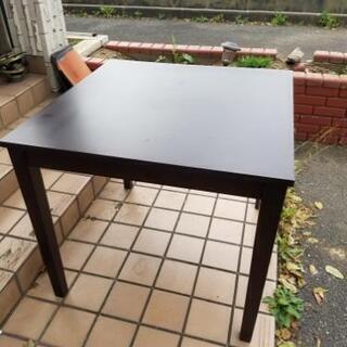 中古/木製テーブル　ダイニングテーブル　