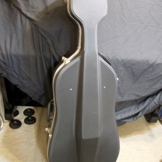 メンテ済み ドイツ製 カールヘフナー チェロ 4/4 虎杢 1980年頃 杉藤 弓 ハードケース 程度良 澄んだ低音 全国発送 手渡し可能