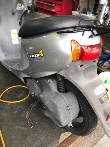 SUZUKI レッツ4 実働確認 福岡市南区 SUZUKI レッCA4AA 黒色 実動 4