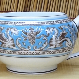 未使用 ウェッジウッド フロレンティーン ターコイズ 3点セット クリーマー×2/シュガーポット WEDGWOOD Florentine Turquoise - 生活雑貨