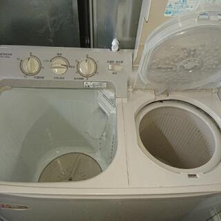 HITACHI二槽式洗濯機⑰