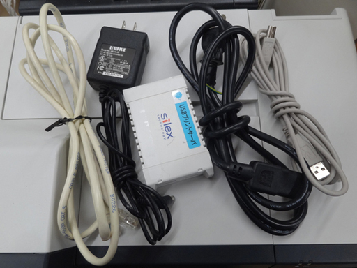 ジャンク 株式会社EMシステムズ ECO P-5000 B451A 薬局向薬袋プリンタ USBプリントサーバ(SX-3000GB)付 2014年製 インクジェットビジネスプリンター