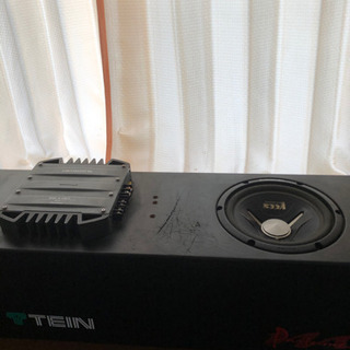 値下げしました❗️ウーハーBOX、アンプ、ウーハーセット(MH 21SワゴンR)