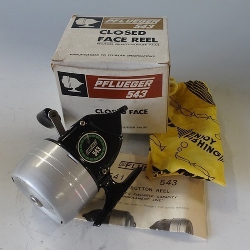 珍品 Pflueger フルーガー 543 クローズドフェイスリール 定形外500円 ダイワ 鶴岡のマリンスポーツの中古 あげます 譲ります ジモティーで不用品の処分