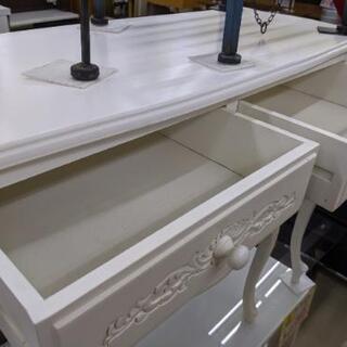 1003-14 ロココ調 テーブル＋チェア ドレッサー 97幅 福岡 糸島 唐津