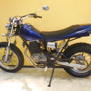 最終売り切り！YAMAHA TW200 青 現状中古車 即渡し可　全車大幅値下げ　エンジン始動OK　 消費者還元事業対象店舗　在庫入替一掃 最終売り切り！YAMAHA TW200 青 現状中古車 即渡し可 全車大幅値下げ