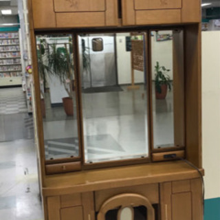 1月末迄！【高級】桐のドレッサー収納