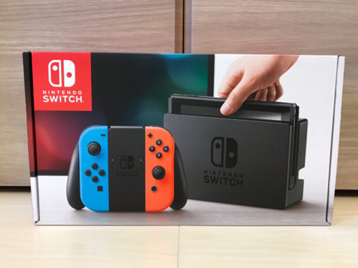 Switch 本体　ネオンレッドブルー　新品未開封