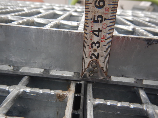 ☆新古品 ニムラ グレーチング 9930×400×40mm 駐車場 側溝 28枚セット