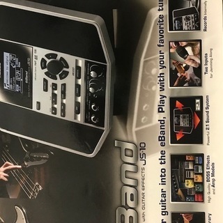 ほぼ未使用 ボスe Band js10 GT100のエフェクター内蔵! ギター練習用に