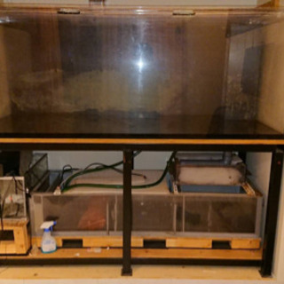1800×700×700の水槽セット＋エーハイム2台