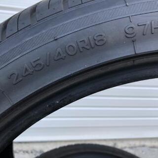 【値下げしました】GT-R装着ナンカンタイヤ　245/40R18