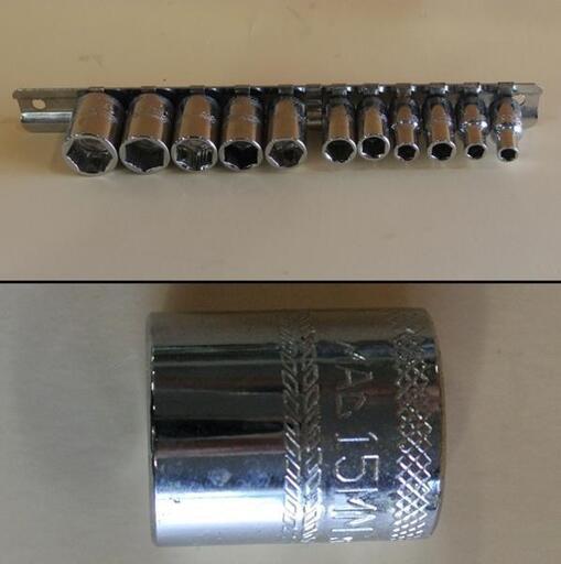 ★MacTools 1/4ショートソケット11個セット MG615MMR★