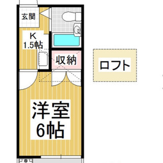 【短期賃貸可】伊那松島駅 1Kアパート 15,000円 ロフト付き - 不動産