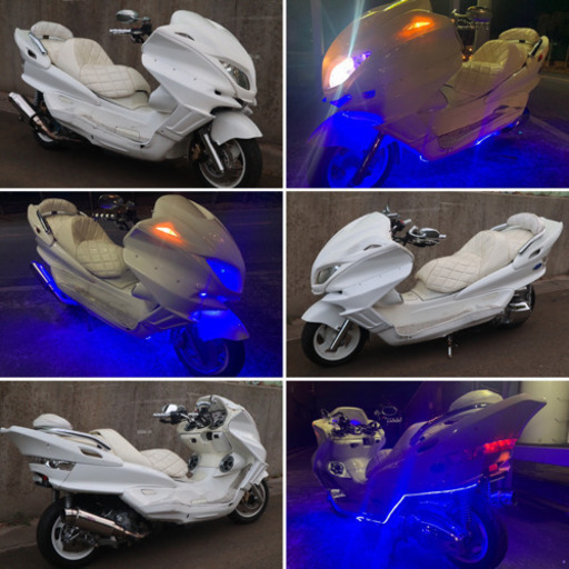 【YAMAHA マジェスティ】人気NO.1カラー！！スピーカー4発(新品)！！