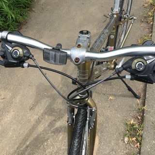 クロスバイク　OPUS CORSO　380mm　ゴールド