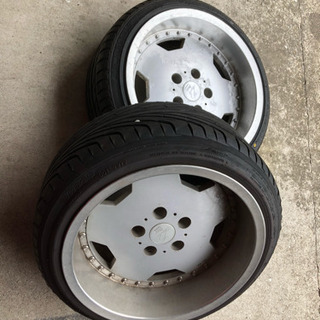 COPRO 16インチ 9J－1と8j-1 タイヤは4本とも新品付きで ホイール タイヤ ディッシュ