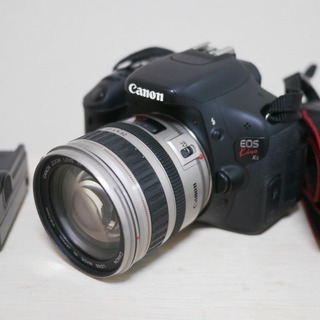 EOS kiss X5 Canon 中古 ズームレンズセット 2...