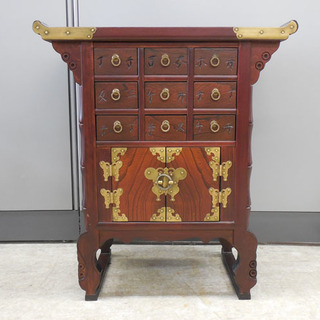 李朝家具 薬箪笥 ヤクジャン 16杯 チェスト 引出し