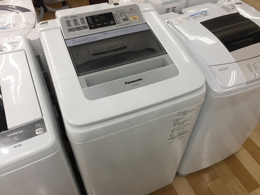 安心の6ヶ月保証付！2015年製Panasonicの7.0kg全自動洗濯機です【トレファク岸和田】