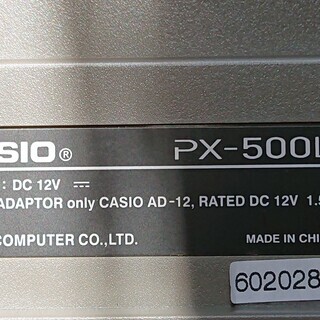 CASIO 電子ピアノ☆プリヴィア☆Privia PX-500L☆イス付き☆光る鍵盤☆