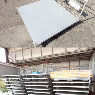 多用途 手押ブレーキレバー付 カゴ台車 最大積載量250Kg /運搬/輸送