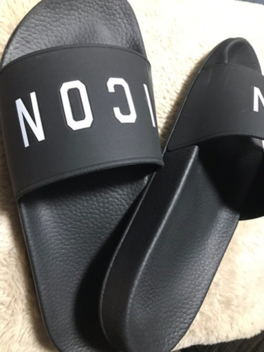 Dsquared2 Icon Sliders ディースクエアード サンダル ビーチサンダル メンズ 黒