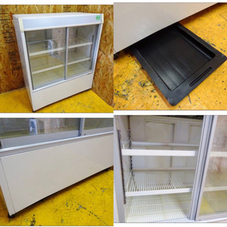 （4177-0）サンデン 冷蔵ショーケース 冷蔵庫 MUB-450X W950 D560 H1150 業務用 店舗 飲食店 中古品 