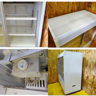 （4177-0）サンデン 冷蔵ショーケース 冷蔵庫 MUB-450X W950 D560 H1150 業務用 店舗 飲食店 中古品 