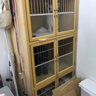 犬のサロンで使用していた 【三段犬舎】 【公式通販】