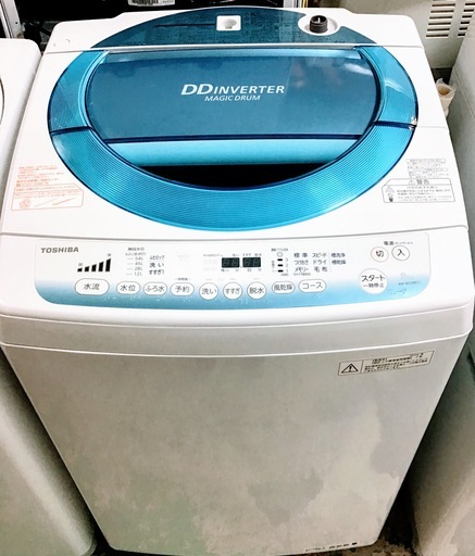 【送料無料・設置無料サービス有り】洗濯機 TOSHIBA AW-8D2M 中古