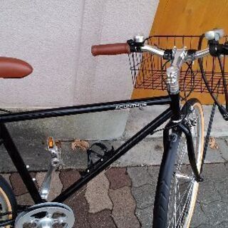 美品☆[SOGO]ACUNTHUS 26吋クロスバイク 7speed/ブラック