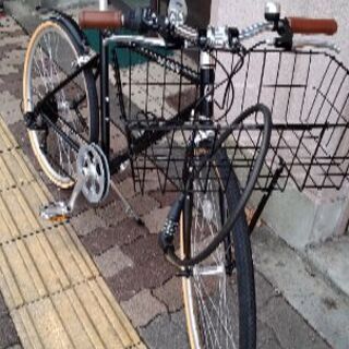 美品☆[SOGO]ACUNTHUS 26吋クロスバイク 7speed/ブラック