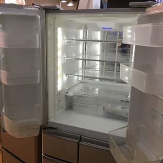 2011年製 SHARP シャープ プラズマクラスター 440Lフレンチドア冷蔵庫