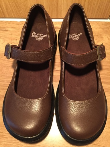 【未使用品】 【Dr.Martens 】新古品23cm レディース ストラップレザーシューズ 靴